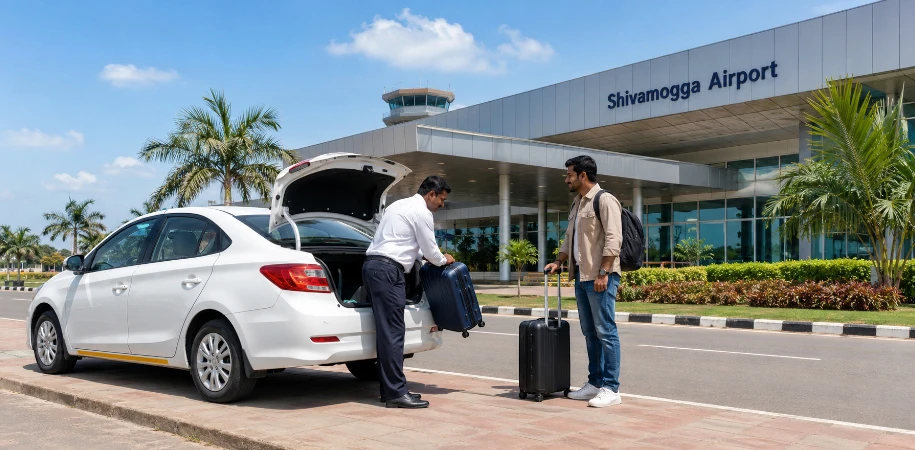 Shivamogga Airport Pickup and Drop